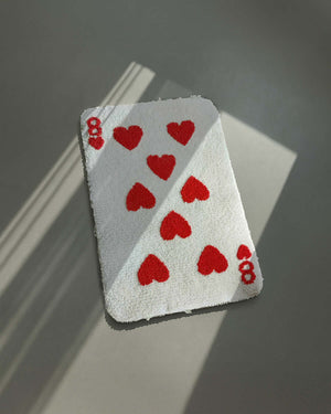 8 Of Hearts Rug